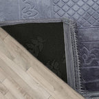 SECCADEN Lüks Kalın Yumuşak Peluş Seccade Kaydırmaz Taban